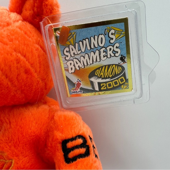 Eric Lindros NHL Salvinos Bammers 2000
Dimond 88 Beanie Bear Philadelphia Flyers - Picture 2 of 9